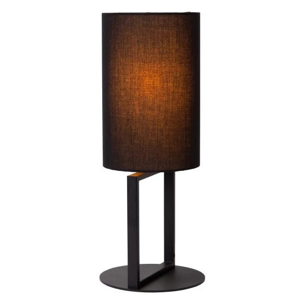 Lucide HERMAN - Lámpara de mesa - Ø 20 cm - 1xE27 - Negro - DETAIL 1